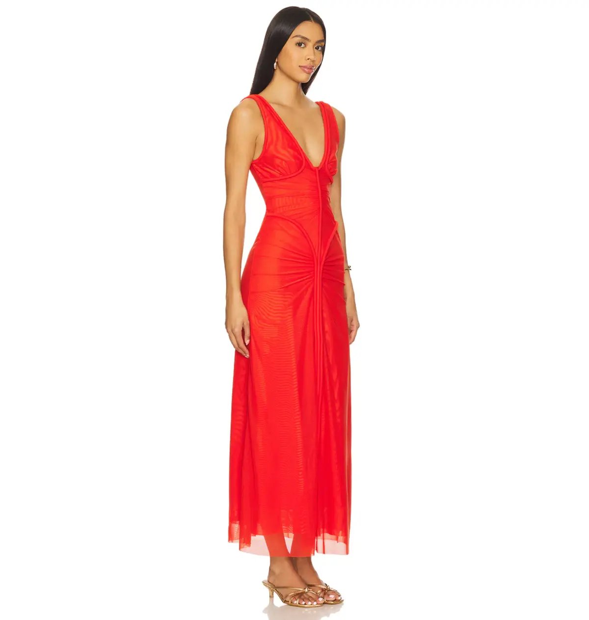 Significant Other Tillie Maxi Dress Red Size S / AU 8 photo 2
