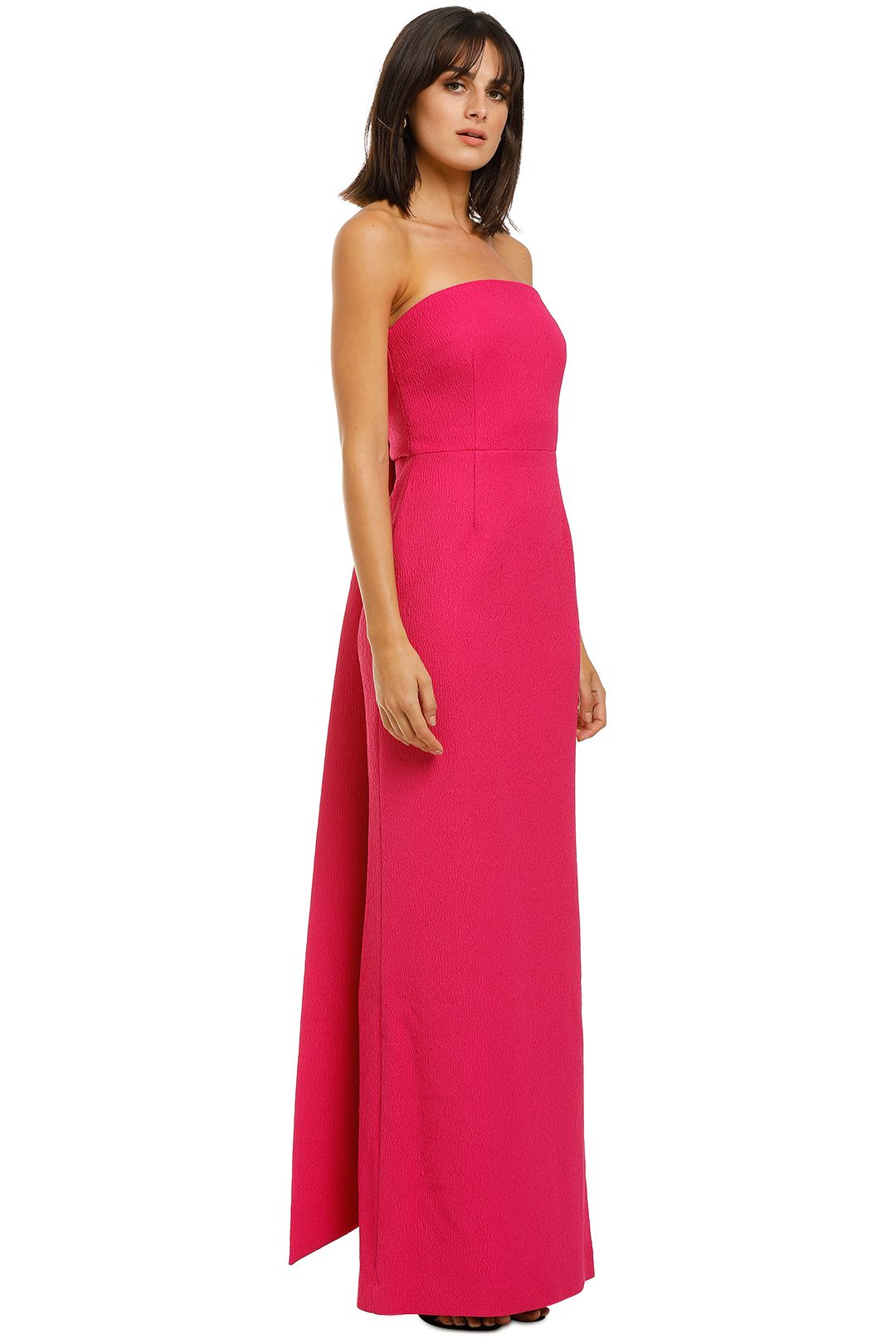 Natalia Tie Gown - Magenta photo 2