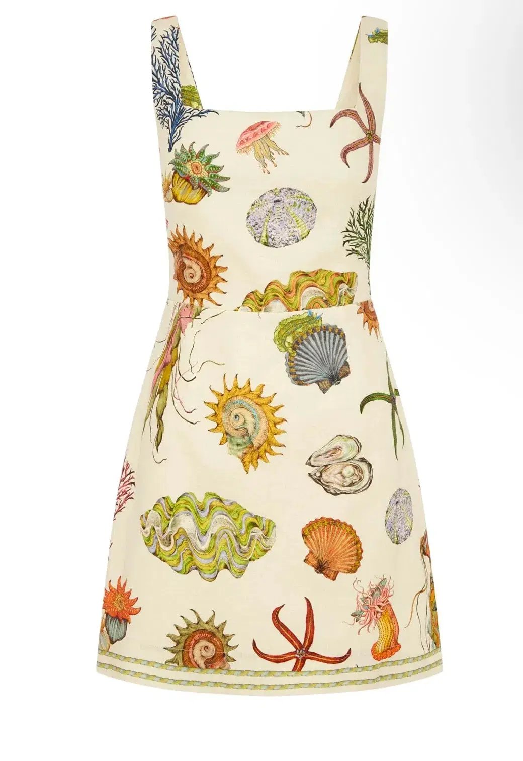 Alemais Sea Mini Dress Print Size 8 photo 5