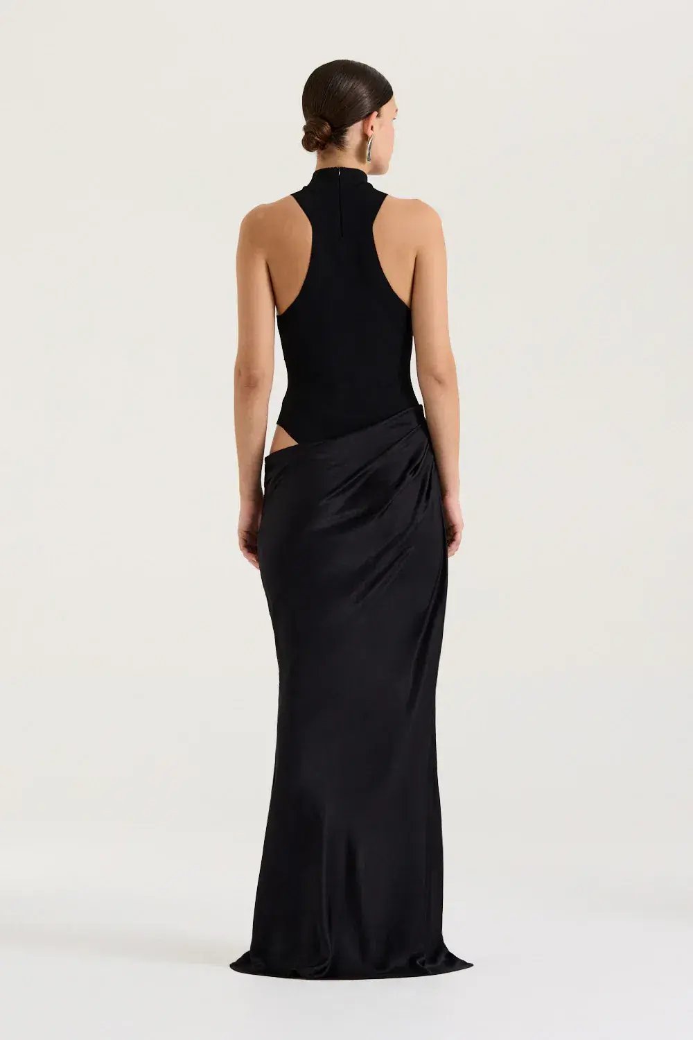 Henne Soraia Dress Maxi Black Size AU 6 photo 3