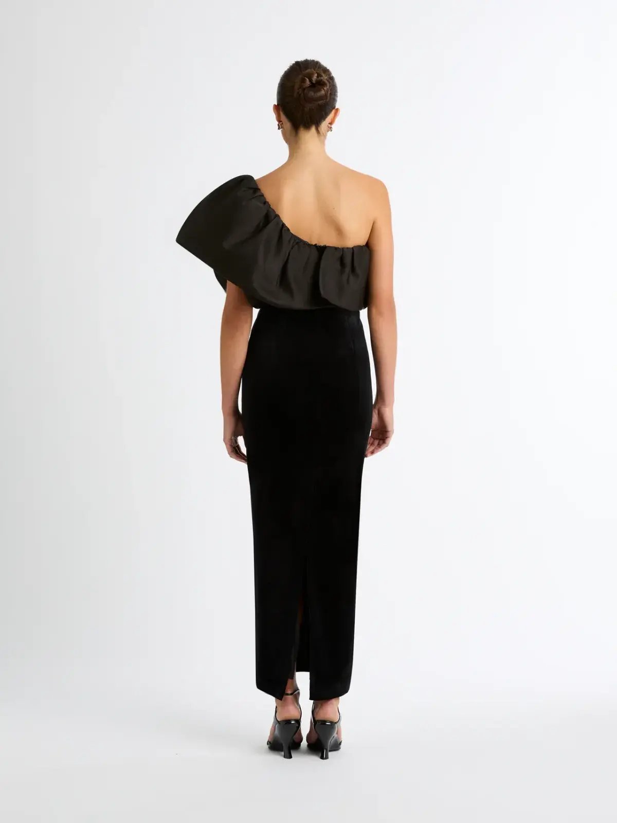 Sheike Moonlight Gown in Black Size AU 8 photo 4