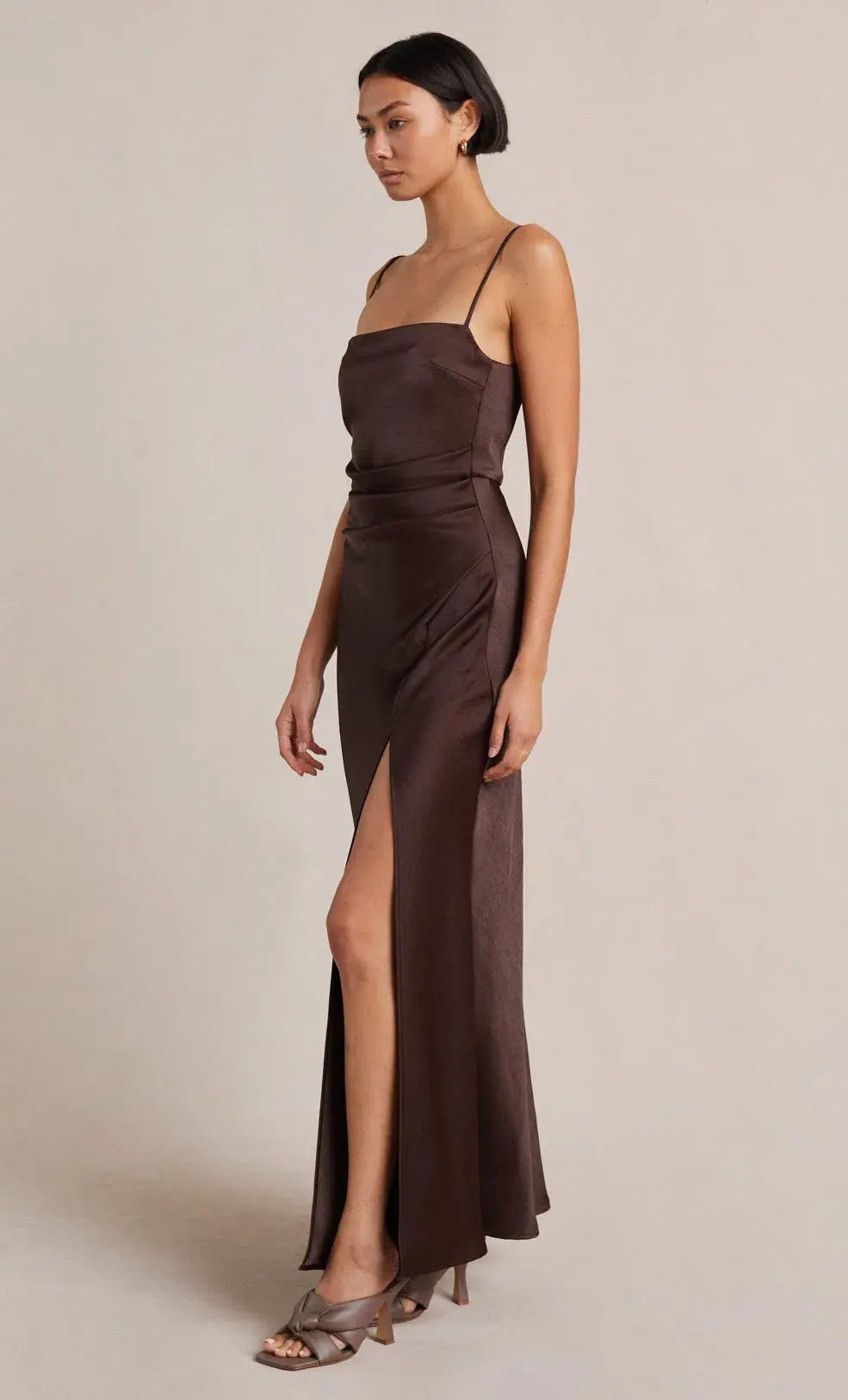 Bec & Bridge Nadia Maxi Dress Brown Size 8 photo 2