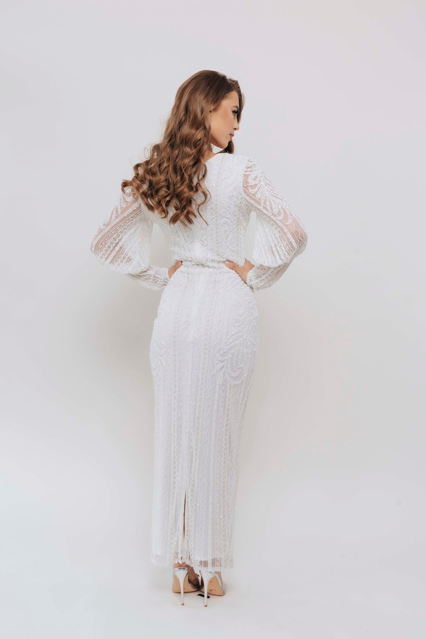 DIANA BELLE SLEEVE WHITE BY MY SECRET WARDROBE WHITE photo 6