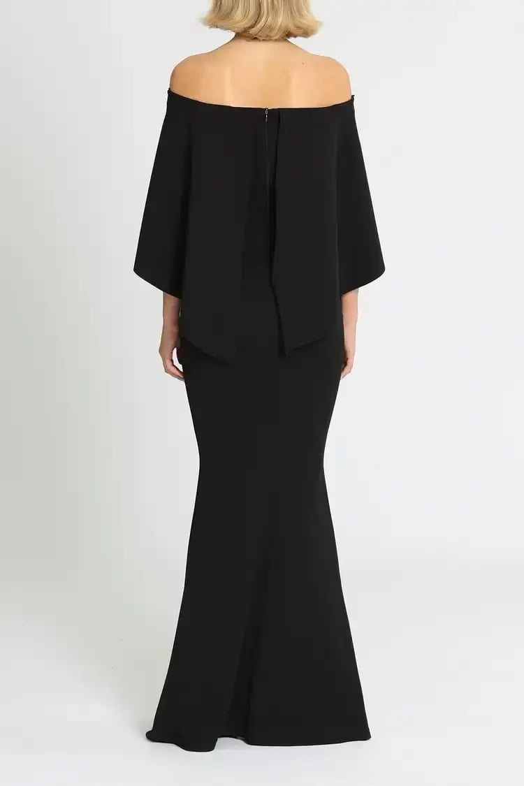 Pasduchas Composure Gown Black Size 10 photo 4