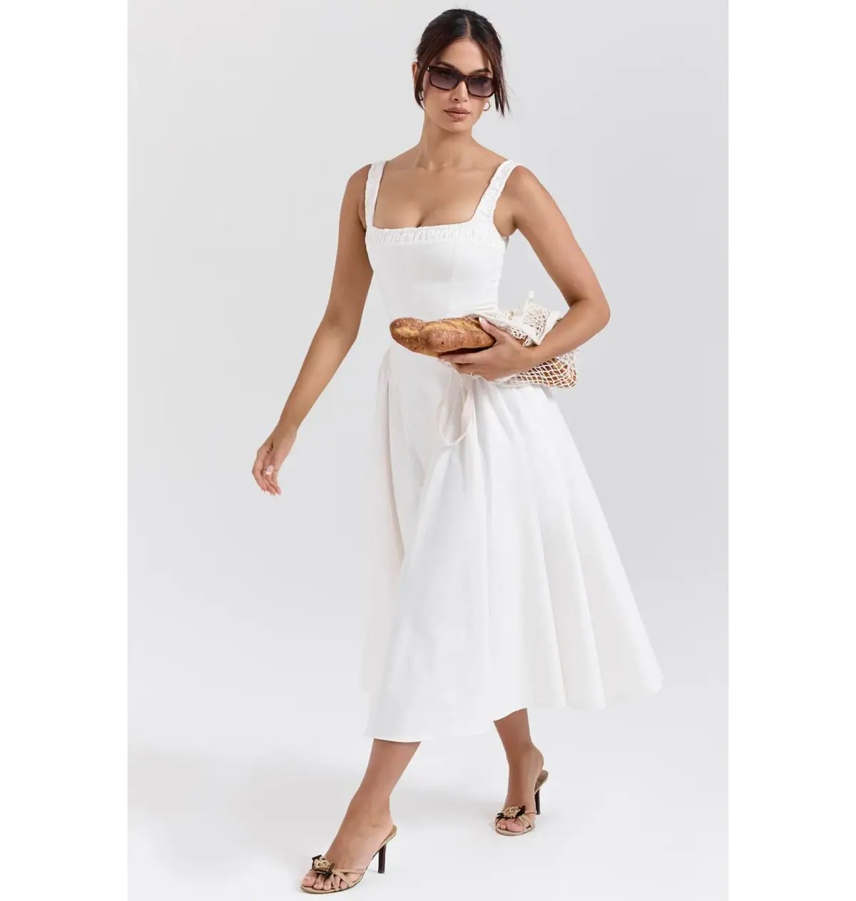 House of CB Dorothy Dress White Size Small / AU 8 photo 2