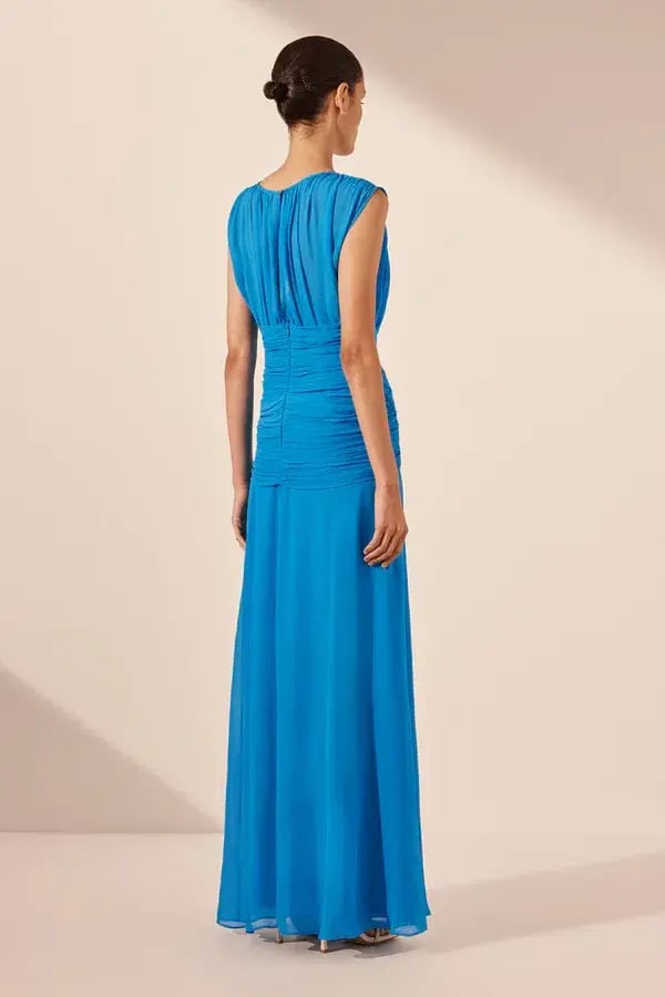 Shona Joy Amina High Neck Maxi Dress size 6 photo 2