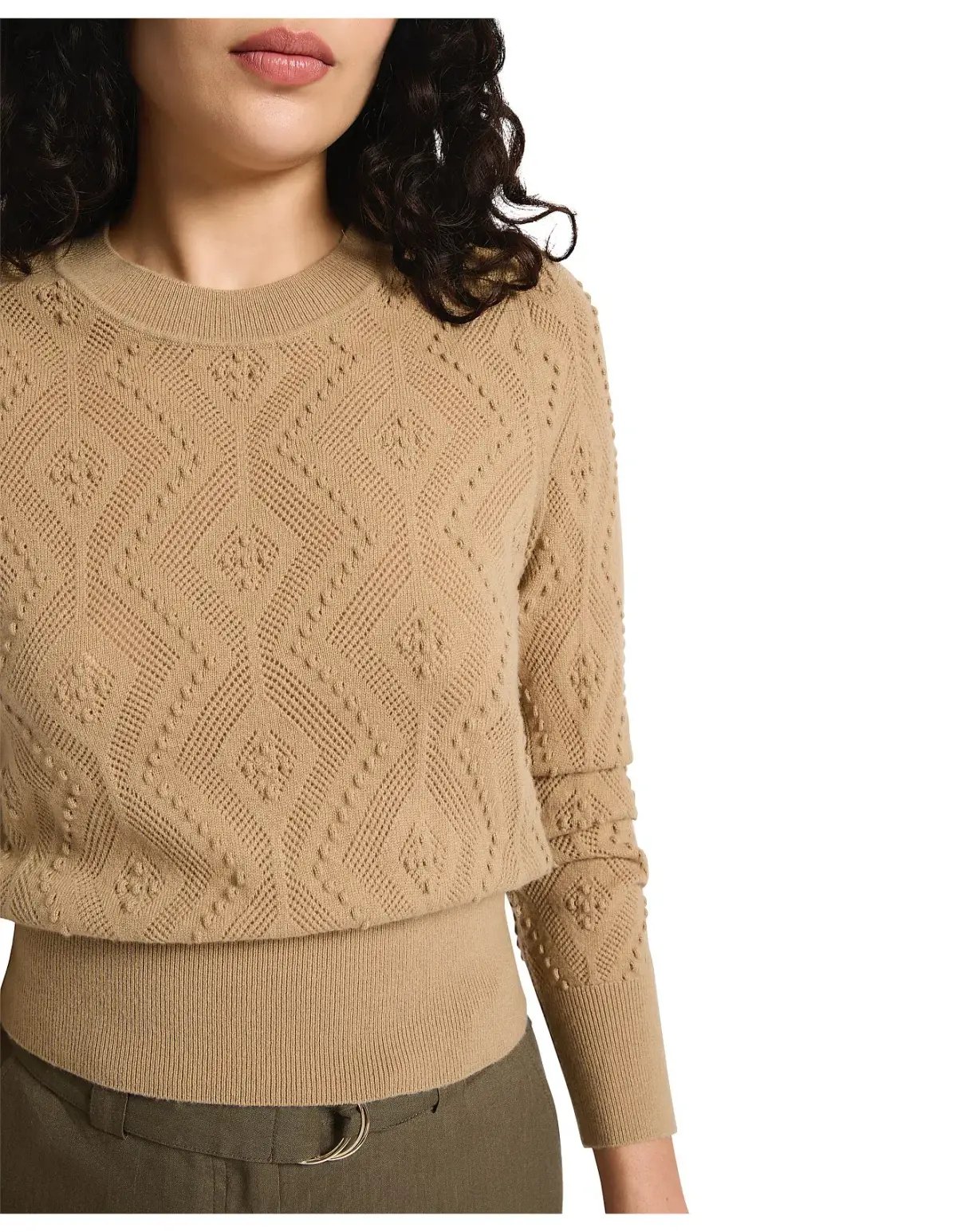Marcs Can't  Wait To Be Merino Knit Brown Size 10/M photo 4
