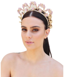 Ashlee Lauren Pink Poppy Crown photo 8