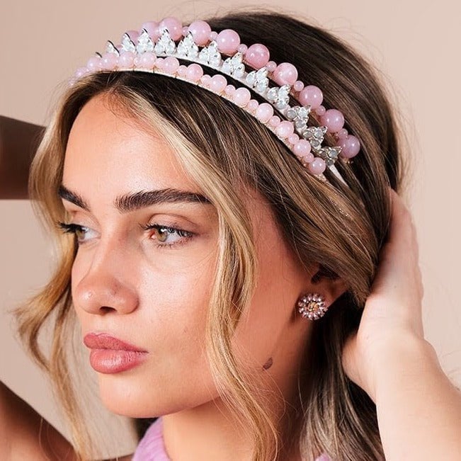 Ashlee Lauren The Layered Silver Zenni Crown photo 3