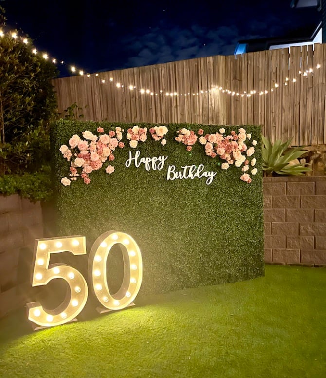 Box Hedge Wall Backdrop photo 8