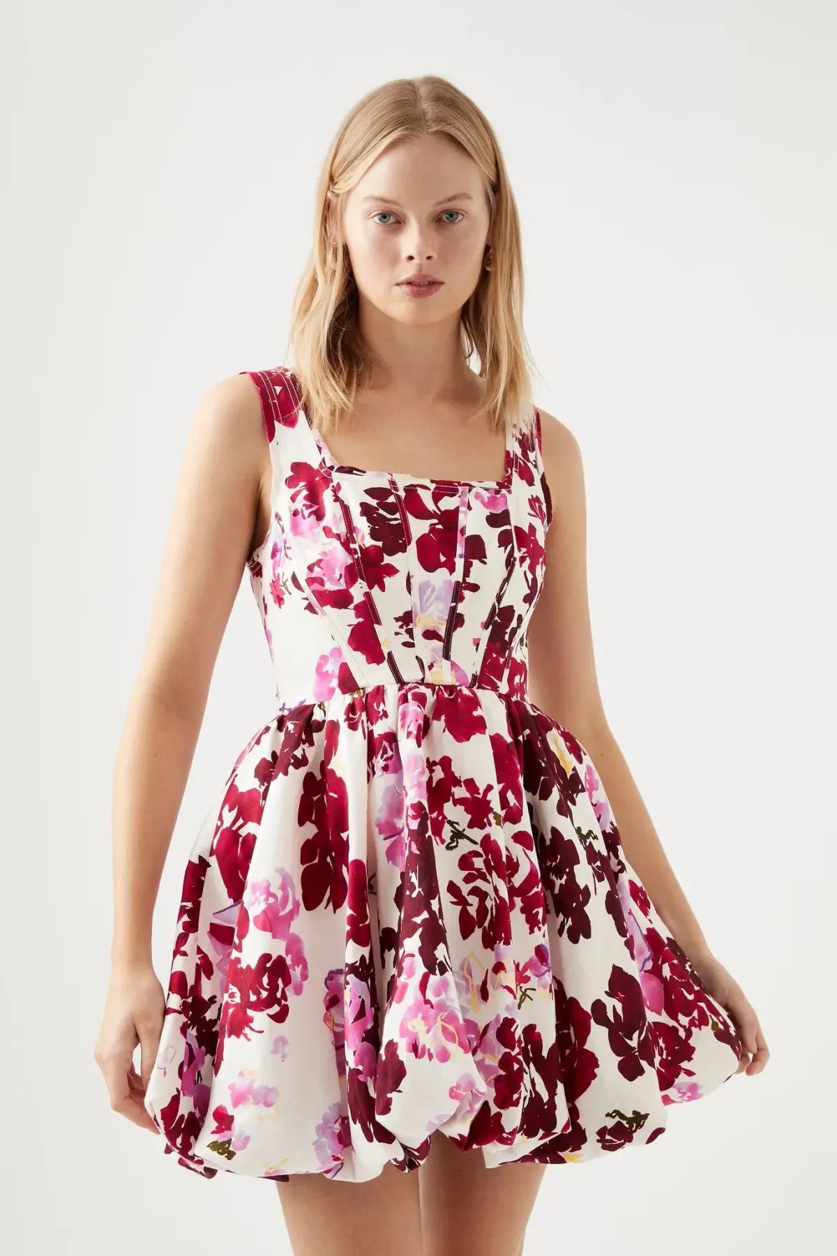 AJE Suzette Mini Dress Roses of Provence Size 16 photo 2