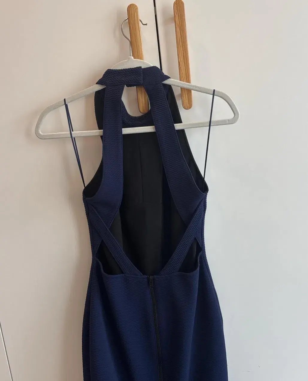 Camilla and Marc Backless Mini Dress Navy Size 10 photo 4