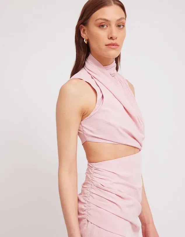 Tojha Giana Dress Rose Size 10 photo 2