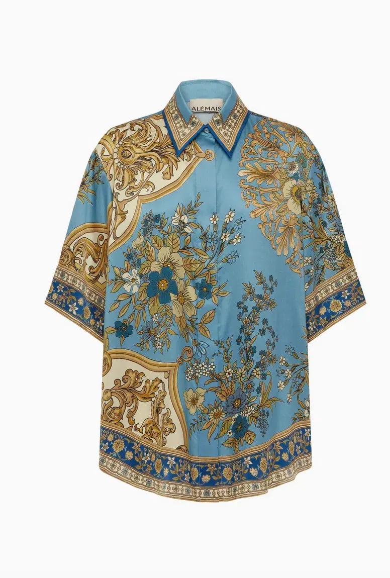 Alemais Cassie Silk Shirt and Pant Set Size AU 16 photo 4