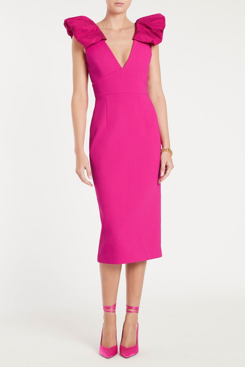 Cupids Bow Midi Dress photo 3