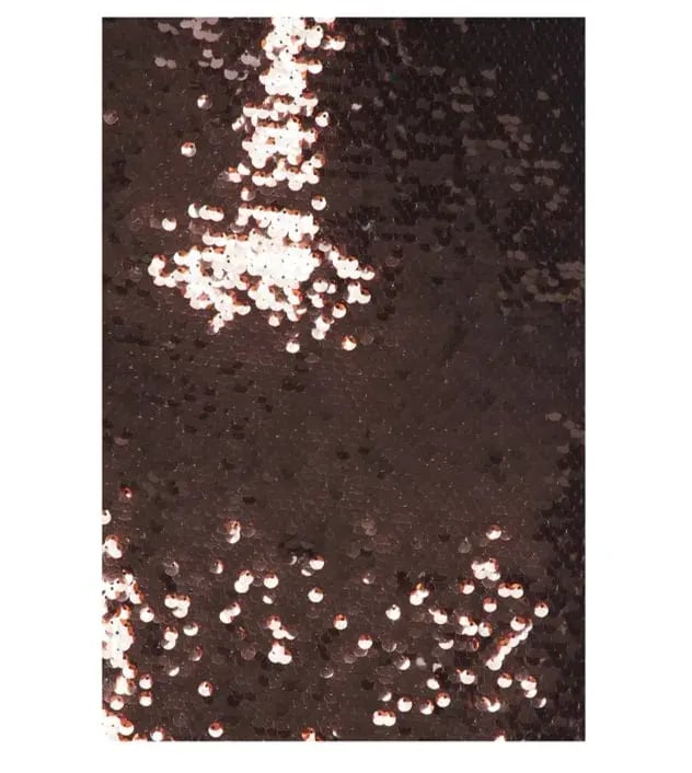 Self-portrait Sequin Off-shoulder Maxi Dress In Brown Size 14 photo 5