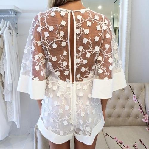 Alice McCall Gypsy Eyes Playsuit White size 6 photo 2