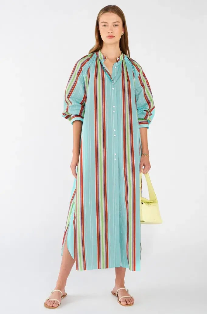 Oroton Shirtdress Midi Multi Size 12 photo 5