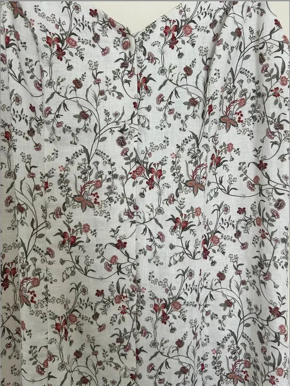 Sir the Label Haisley Linen Midi Dress Floral-Print  Size 6 photo 3