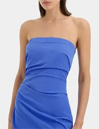 Sir The Label Sol Strapless Gown Cobalt Size 2 photo 2