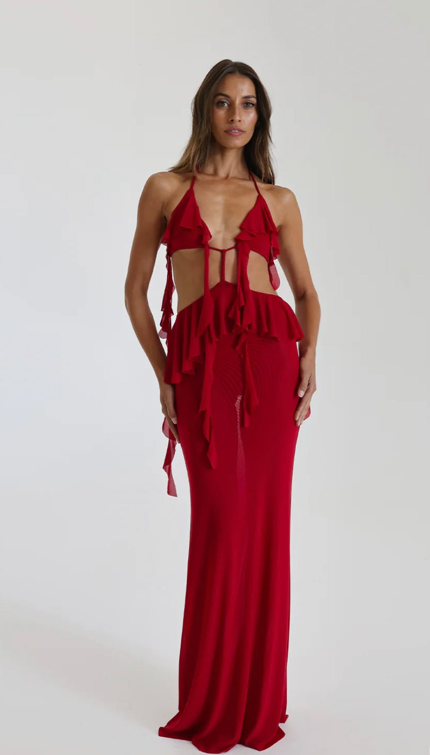 Natalie Rolt Ariel Gown Cherry photo 2