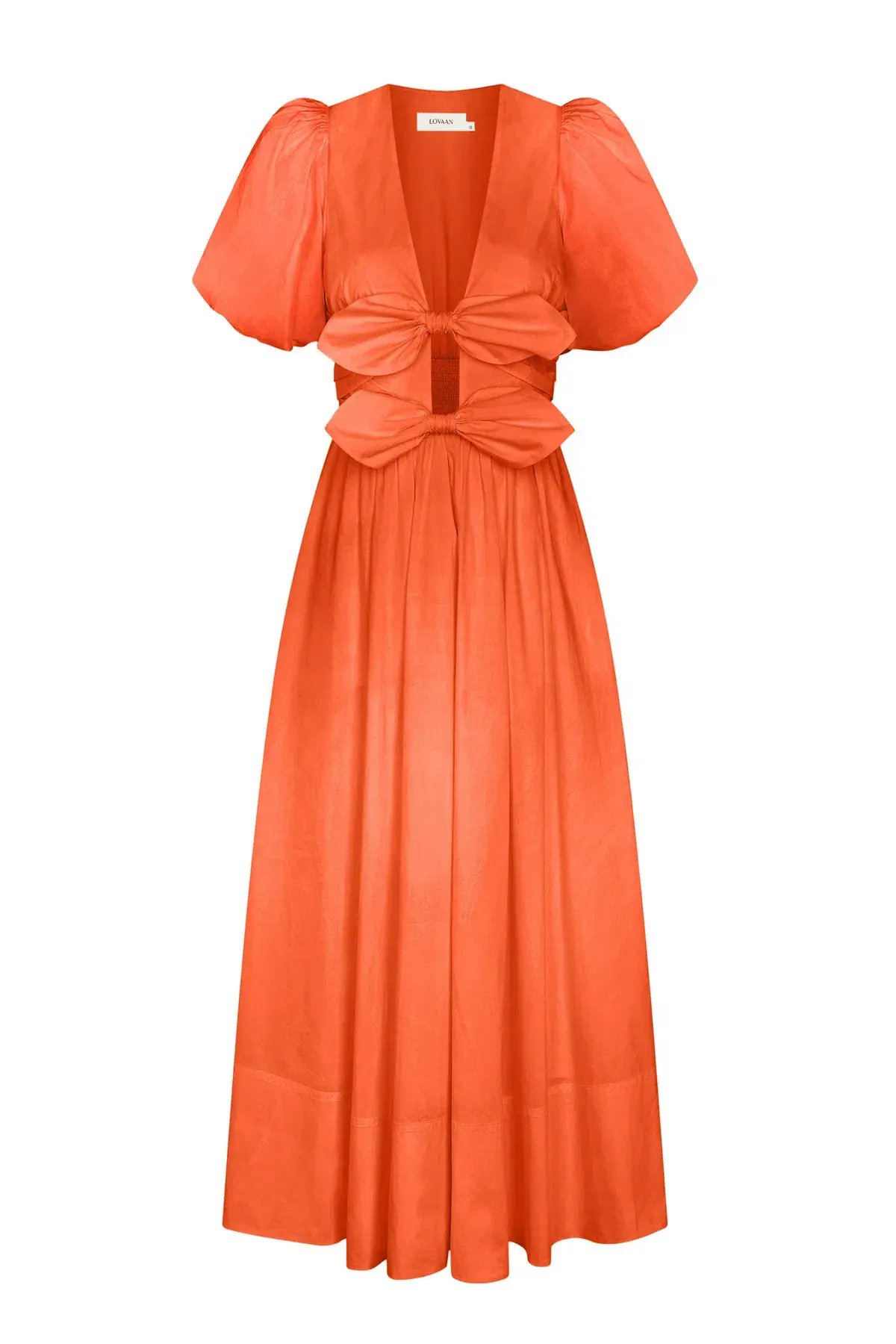 Lovaan Devon Dress Coral Size 10 photo 5
