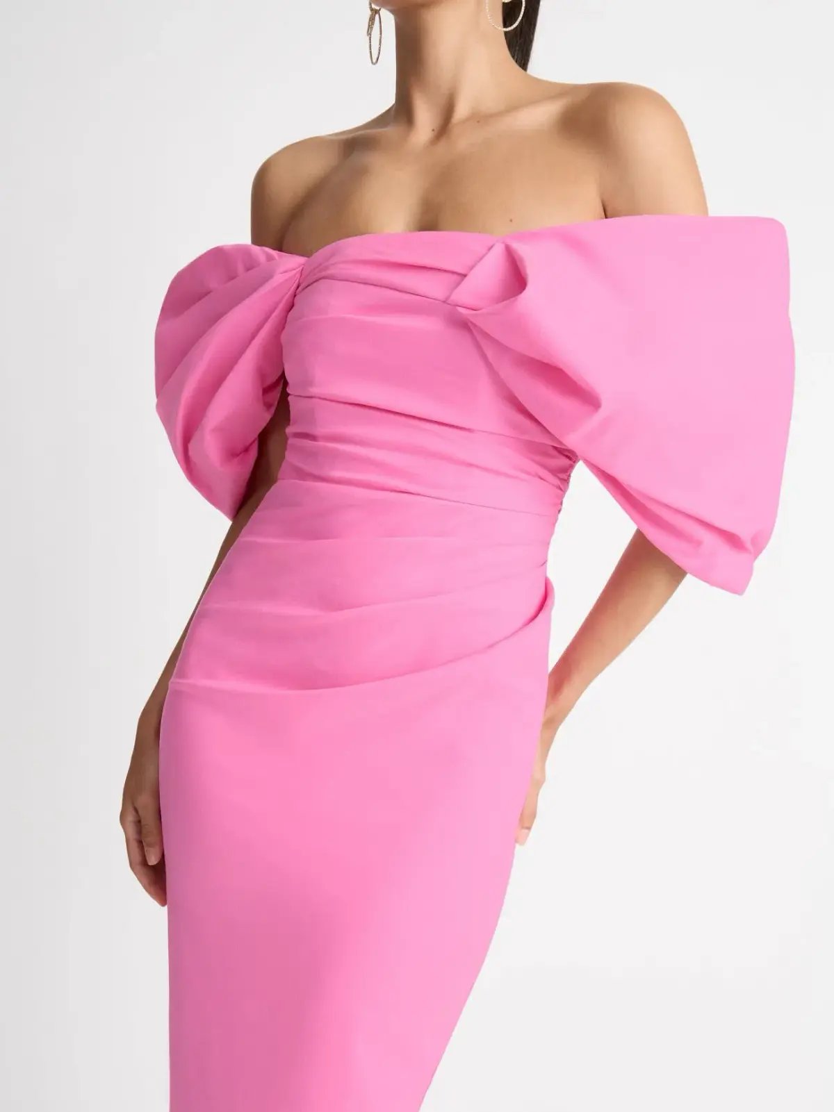 Sheike Ever After Midi Dress Pink Size 8 photo 3