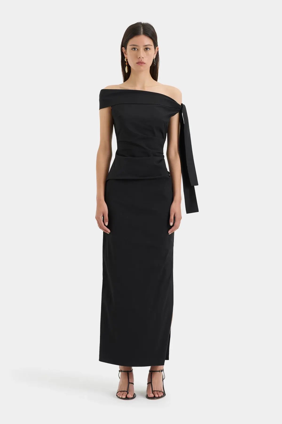 Sir the Label Dahlia Gown Black Size 12 photo 2