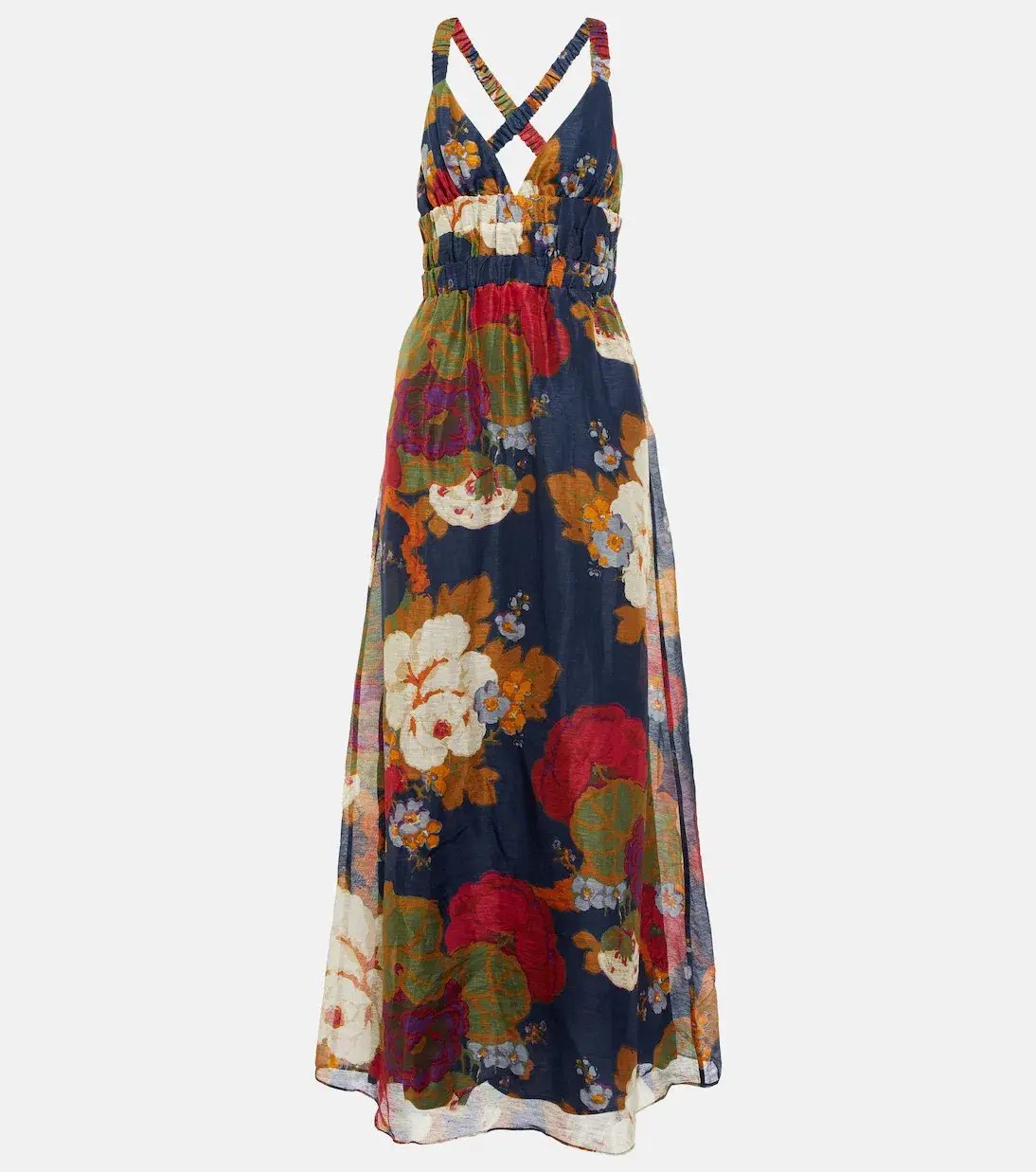 Sir The Label Bonita V Neck Dress Garcia Floral Print Size 1 / AU 8 photo 3