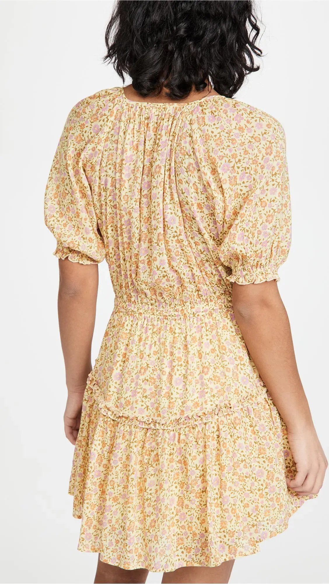 Spell Play Rae Dress in Yellow Size 12 photo 2