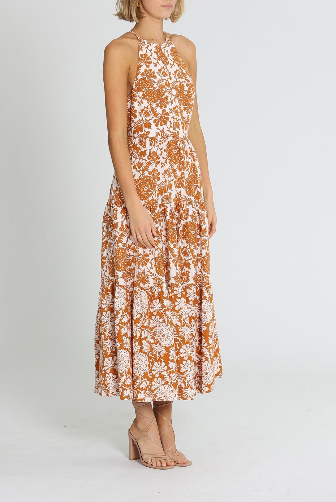 Vitoria Halter Midi Dress photo 2