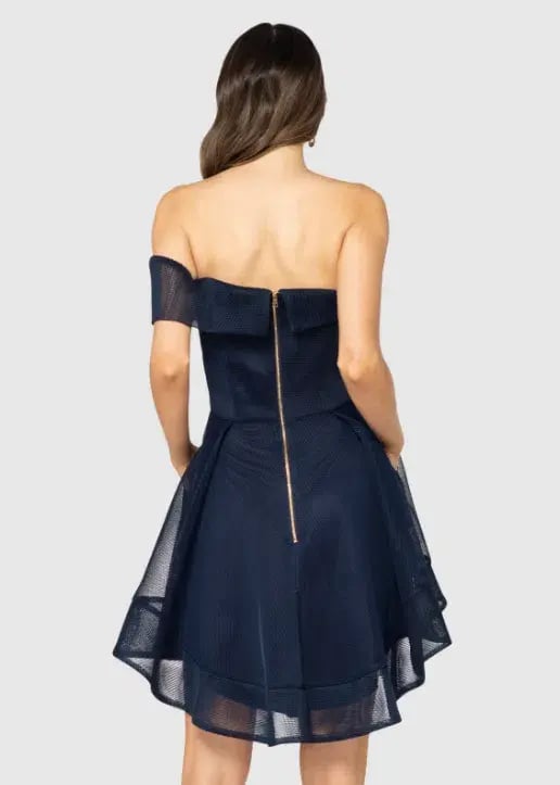 Pilgrim Elora Dress Mini Navy Size AU 10 photo 4