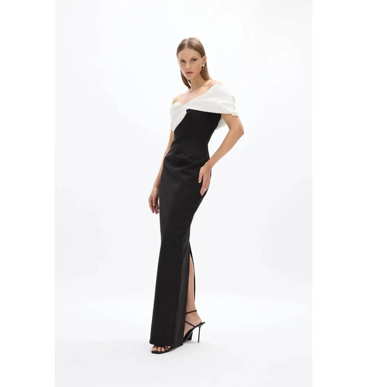 Rachel Gilbert Delila Dress Black Size 10/M photo 3