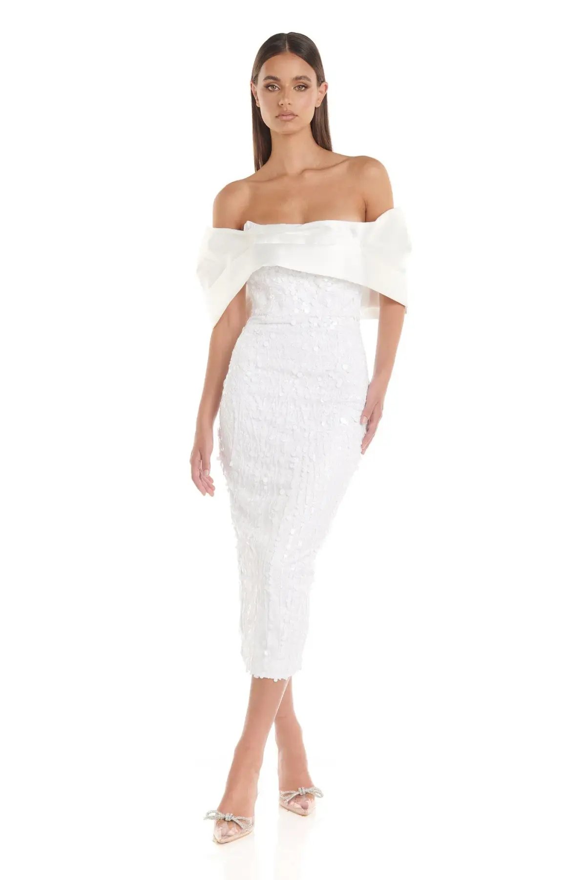 Eliya the Label Tanya Dress White Size 8 photo 2