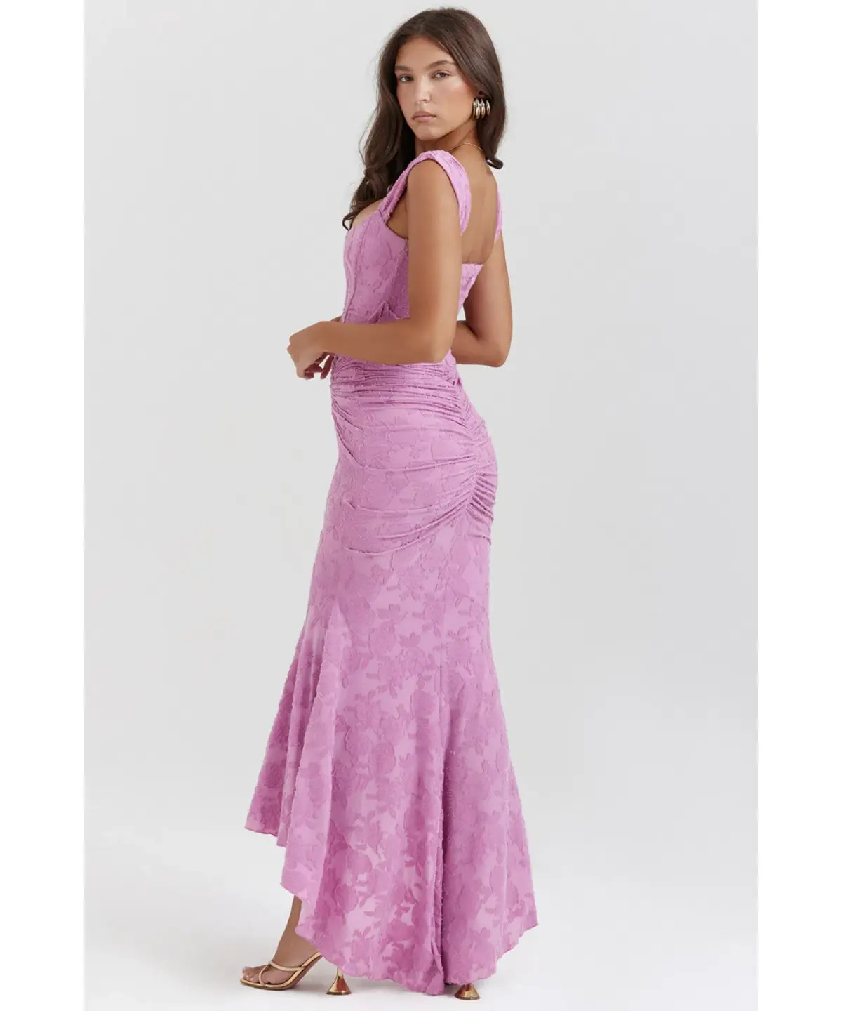 House Of CB Cesca Corset Rose Pink Dress XS / AU 6 photo 4