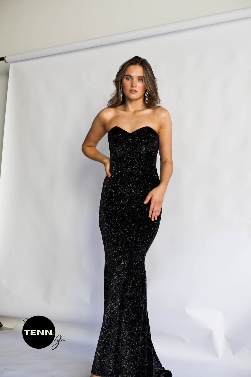 TPC Cindy Gown - Black Sparkle photo 3