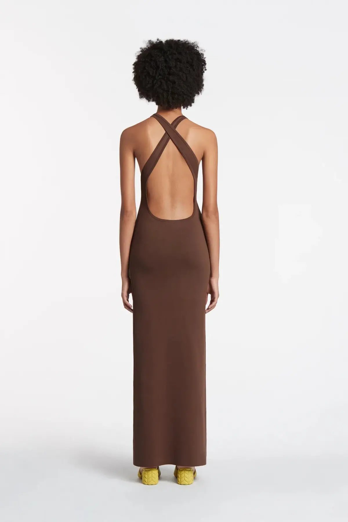 Sir The Label Aude Open Back Dress Brown Size 0 (AU 6) photo 3
