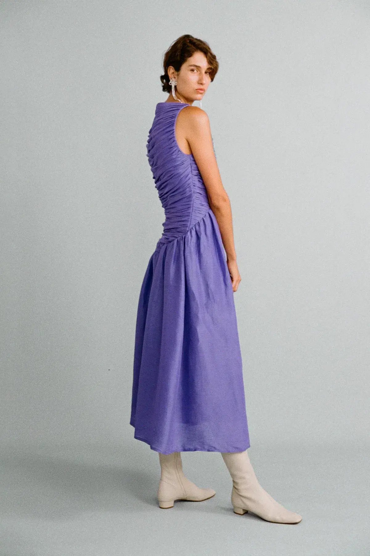 Lovaan Val Dress Iris Size 10 photo 2