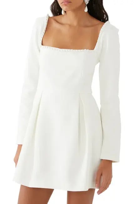Odd Muse Pearl The Ultimate Dress Ivory White Size AU 8 photo 2