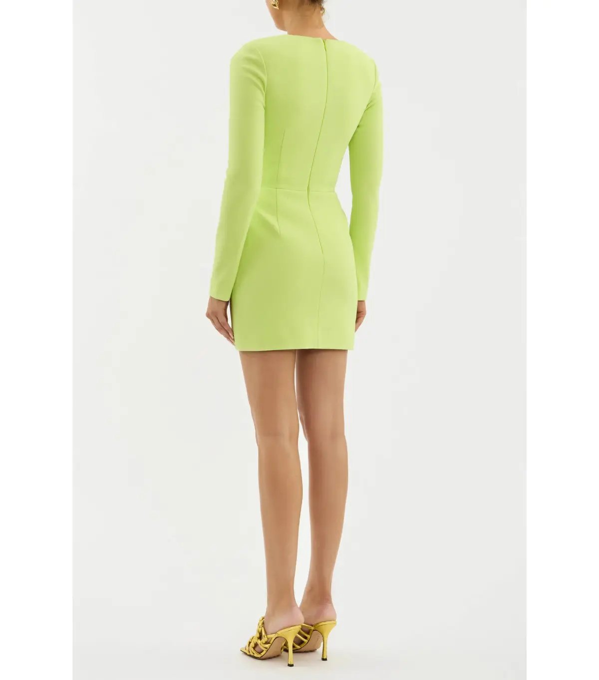 Rebecca Vallance Aria Mini Dress Green Size 8 photo 3