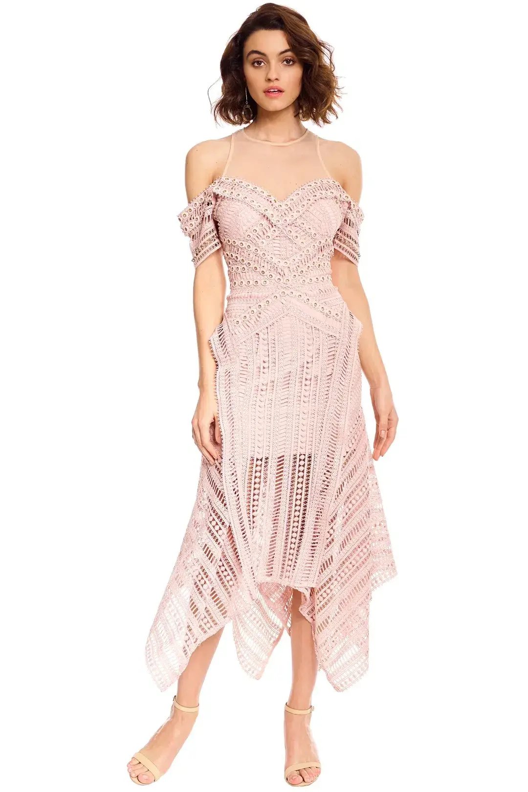 Thurley Sand Dune Dress in Nude Pink Size 10 photo 2