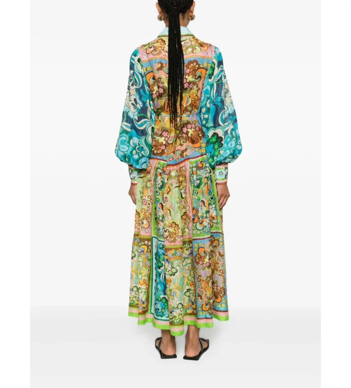 Alemais Dreamer Shirtdress Multi Size 14 photo 3