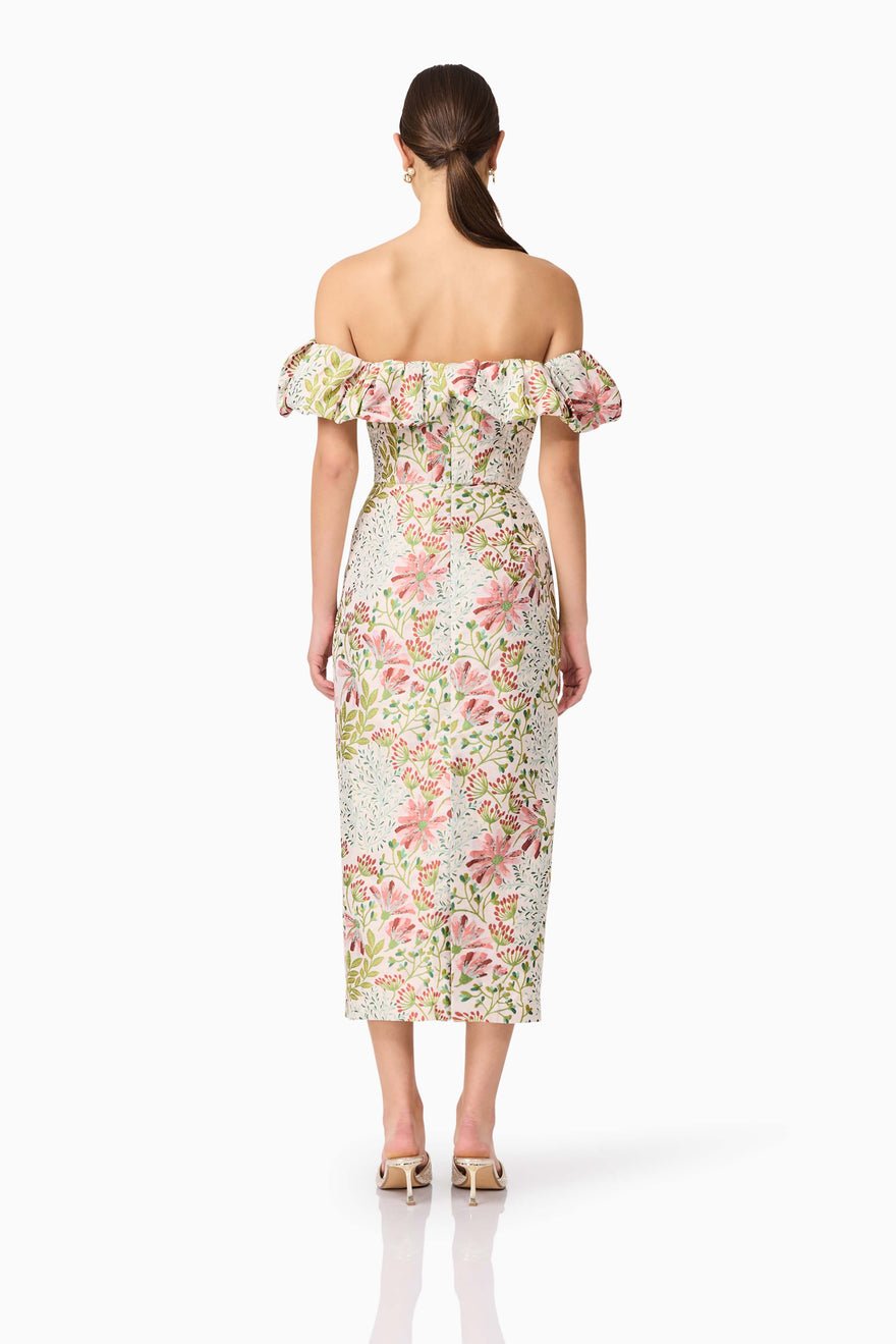 Elliatt Calaantha Midi Dress - Multi photo 3