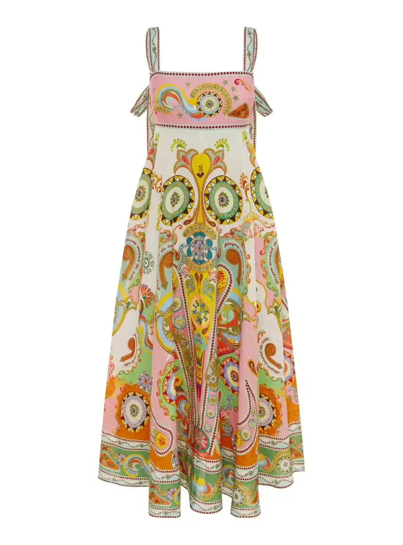 Alemais Pinball Sundress Print Size AU 8 photo 7