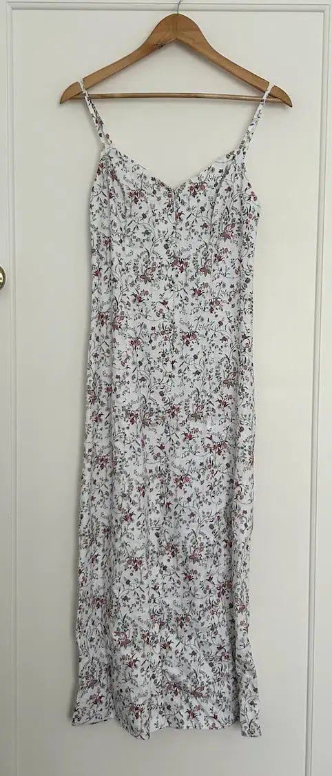 Sir the Label Haisley Linen Midi Dress Floral-Print  Size 6 photo 2