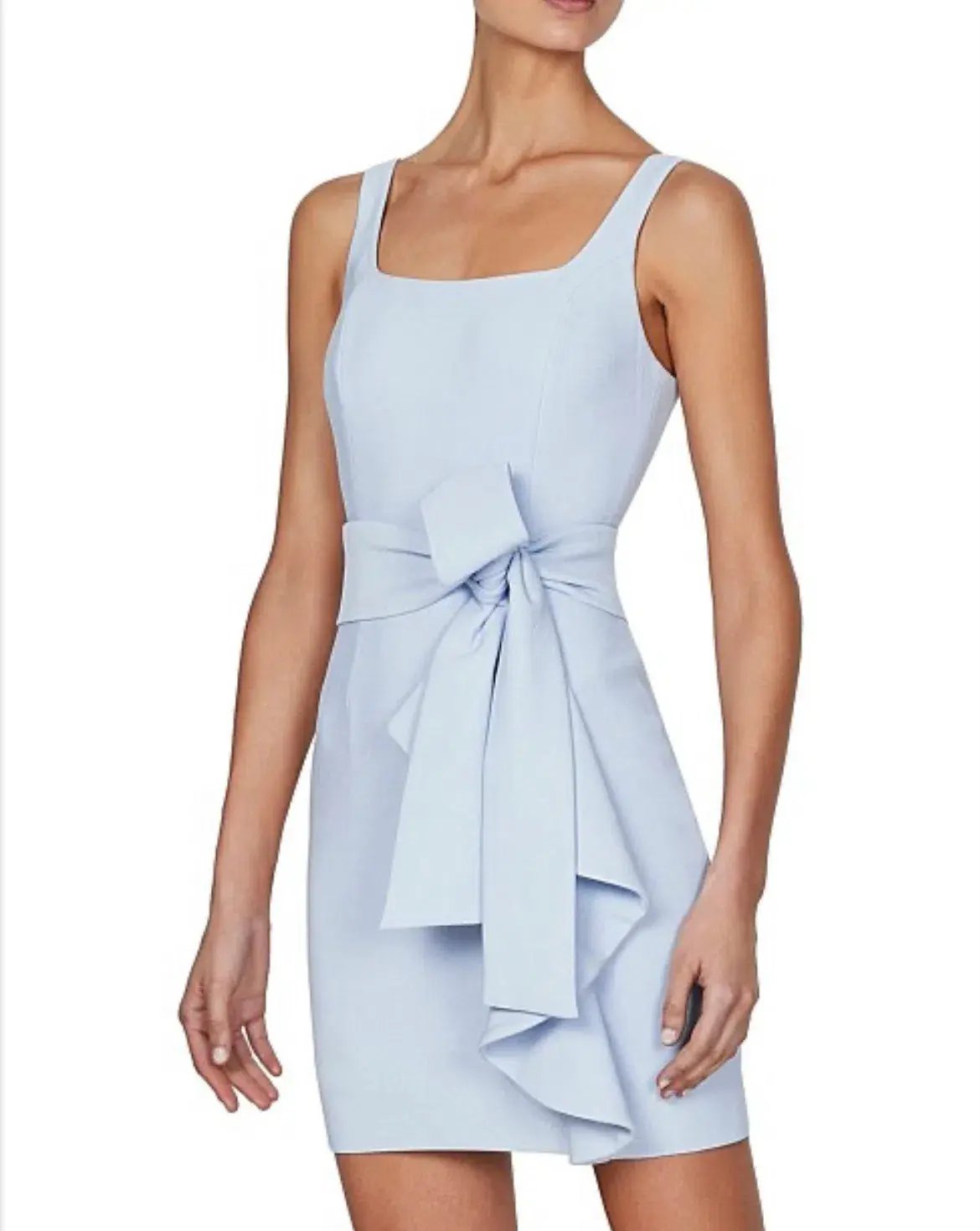 Shona Joy Georgie Tank Mini W. Frill Dree Powder Blue Size AU 12 photo 3
