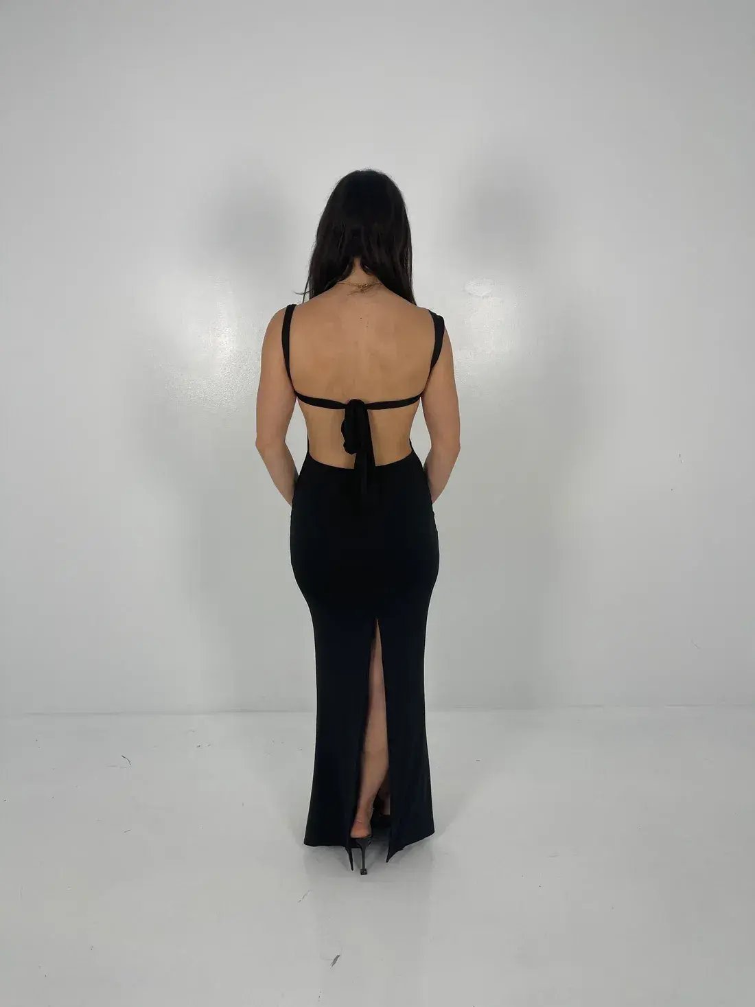 Effie Kats Helena Gown in Black Size XS/AU 6 photo 3