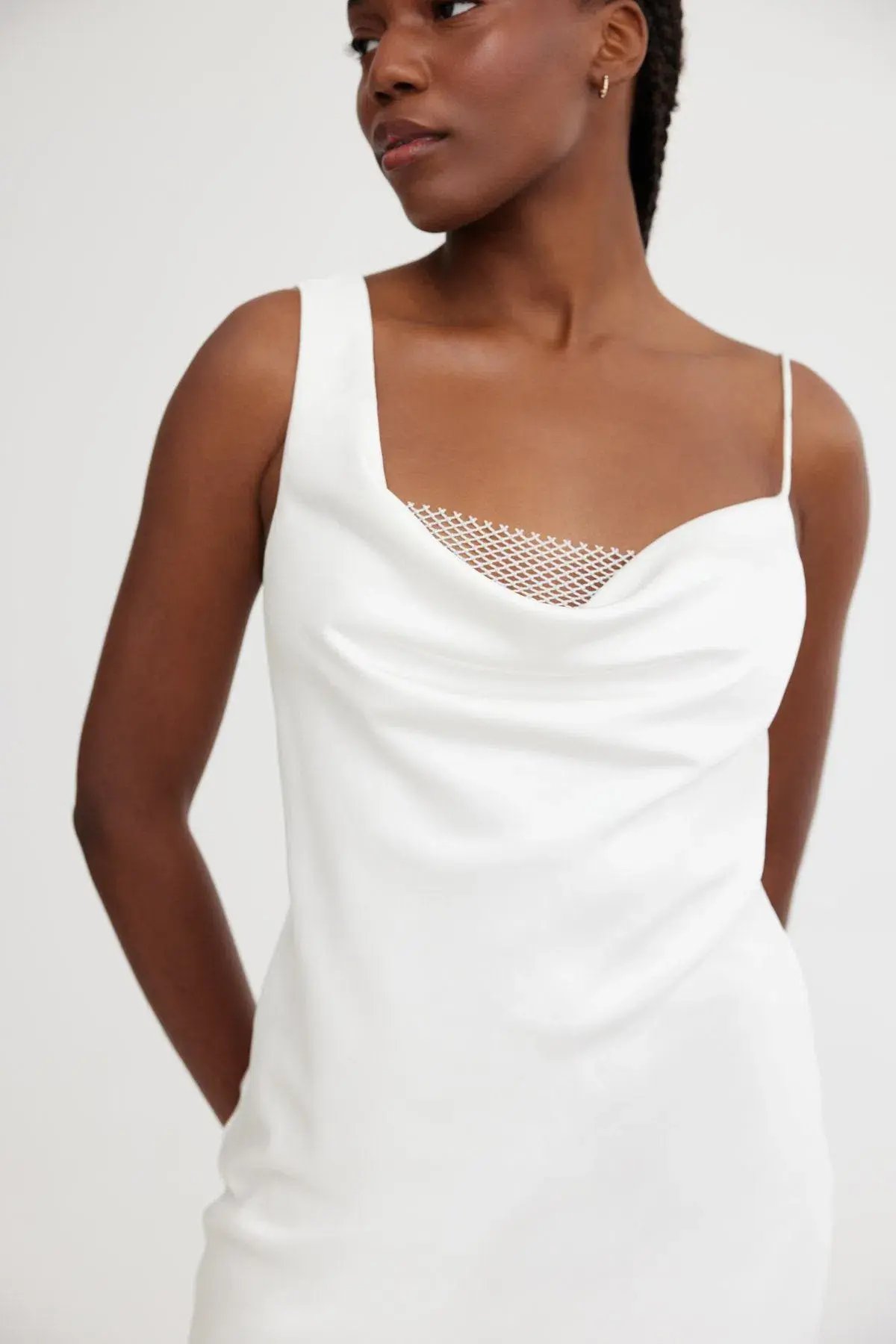 Significant Other Elodie Mini Dress Ivory Size 8 photo 4