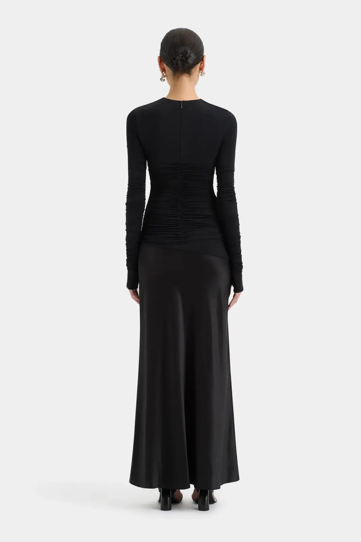 Sir The Label Alessia Draped Gown Black Size 2 / AU 12 photo 3