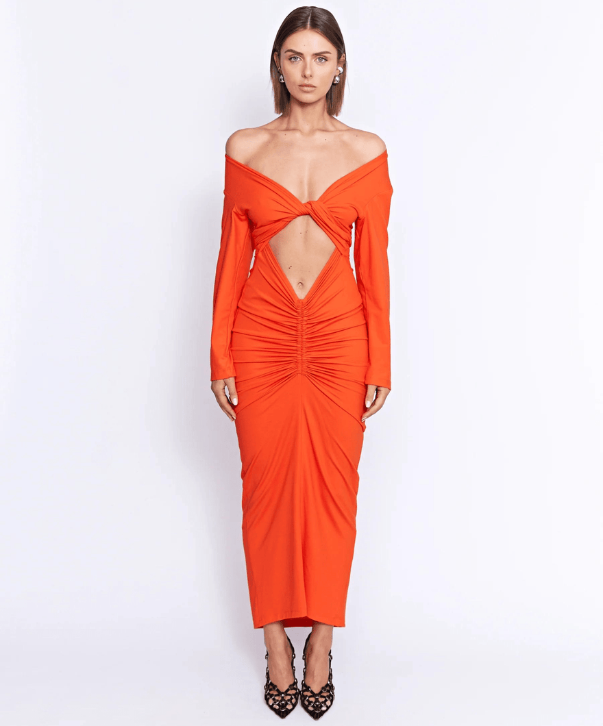 Pfeiffer Fontaine Dress - Crimson photo 2